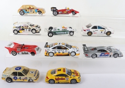 Ten Unboxed Slot Cars