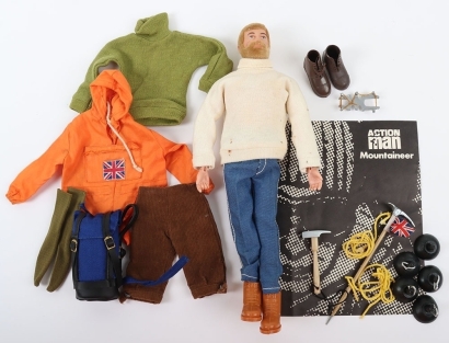 Vintage Palitoy Action Man Adventurer Doll