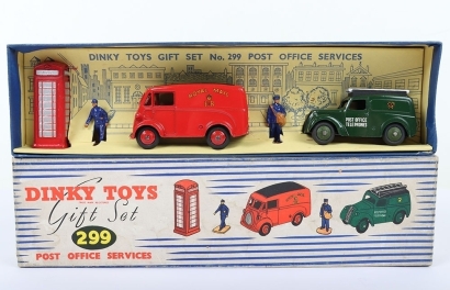 Dinky Toys boxed Gift Set 299 Post Office Service