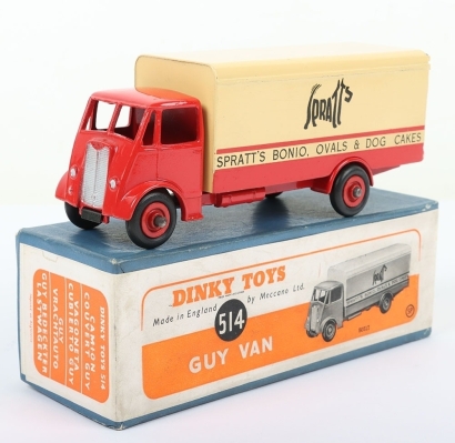 Dinky Toys boxed 514 Spratts Guy van
