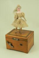 Dancing doll music box automata, French circa 1890,