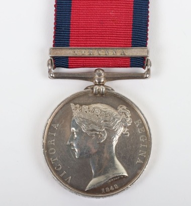 Military General Service Medal to the Grenadier Guards for the Battle of Corunna
