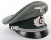WW2 German Army Administration Officers Peaked Cap - 5