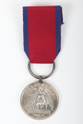 1815 Waterloo Medal 32nd (Cornwall) Regiment of Foot - 2
