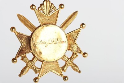 The Extremely Rare and Impressive Attributed 3rd Class Order of the Durrani Empire (Nishan-i-Daulat-i-Durrani) Awarded to Captain J D D Bean 23rd Regiment of Native Infantry - 5