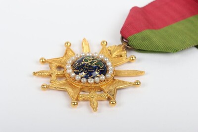 The Extremely Rare and Impressive Attributed 3rd Class Order of the Durrani Empire (Nishan-i-Daulat-i-Durrani) Awarded to Captain J D D Bean 23rd Regiment of Native Infantry - 6