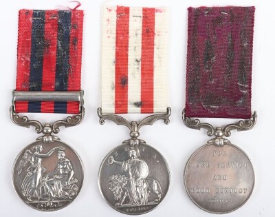 Victorian Long Service Good Conduct Medal Group of 3 to the 6th (Royal Warwickshire) Regiment for Service in India - 4