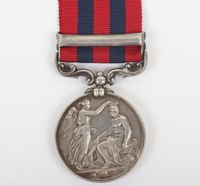 India General Service Medal 1854-95 for the North West Frontier to the Royal Warwickshire Regiment - 5