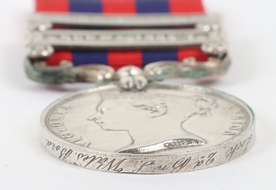 India General Service Medal 1854-95 to the South Wales Borderers for the Third Burmese War, - 3
