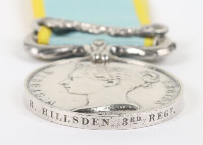 Victorian Crimea Medal 1854-55 3rd (East Kent) Regiment of Foot, - 4
