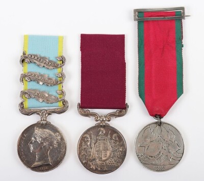 Crimea War Long Service Good Conduct Medal Group of 3 to the Grenadier Guards with Original Parchment Documents - 2
