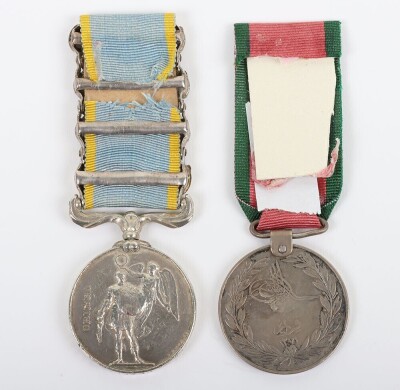 Crimean War Campaign Medal Pair to a Drummer in the Grenadier Guards - 5