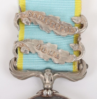 Victorian Crimea 1854-55 Medal to a Recipient in the Rifle Brigade who Died During the Campaign - 2