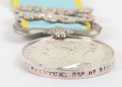 Victorian Crimea 1854-55 Medal to a Recipient in the Rifle Brigade who Died During the Campaign - 4