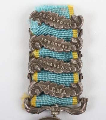 Period Miniature Crimea Campaign Medal - 2