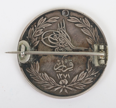 Turkish Crimea Medal, British Issue - 2