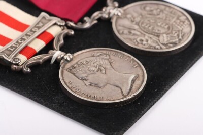 Indian Mutiny and Long Service Good Conduct Medal Pair to the 2nd Dragoon Guards - 4