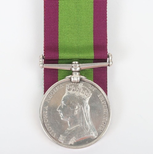 An Interesting Medal for the Second Afghan War to the Kings Royal Rifle Corps