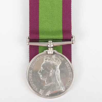 An Interesting Medal for the Second Afghan War to the Kings Royal Rifle Corps