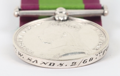 An Interesting Medal for the Second Afghan War to the Kings Royal Rifle Corps - 2
