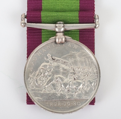 An Interesting Medal for the Second Afghan War to the Kings Royal Rifle Corps - 3