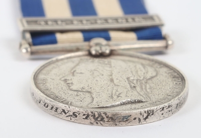 Egypt & Sudan Campaign Medal to the Royal Marines - 4