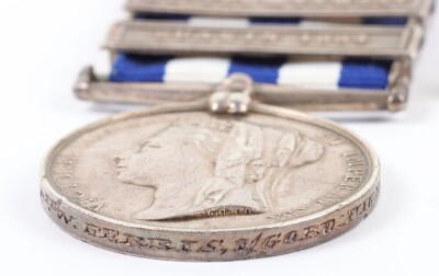 Victorian Egypt & Sudan Campaign Medal Pair, 1st Battalion Gordon Highlanders, - 2