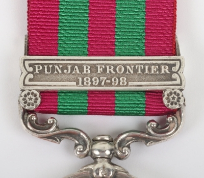 India General Service Medal 1895-1902 to the Somerset Light Infantry for Operations on the Punjab Frontier - 2