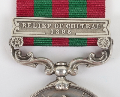 India General Service Medal 1897-1902 for the Relief of Chitral, 1st Battalion East Lancashire Regiment, - 2