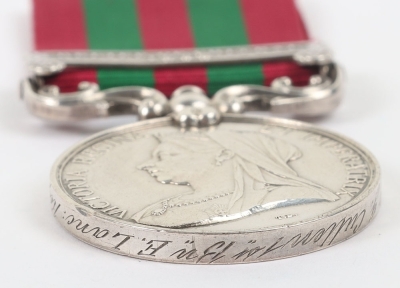 India General Service Medal 1897-1902 for the Relief of Chitral, 1st Battalion East Lancashire Regiment, - 4