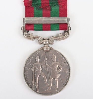 India General Service Medal 1897-1902 for the Relief of Chitral, 1st Battalion East Lancashire Regiment, - 5