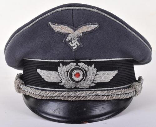 WW2 German Luftwaffe Officers Peaked Cap