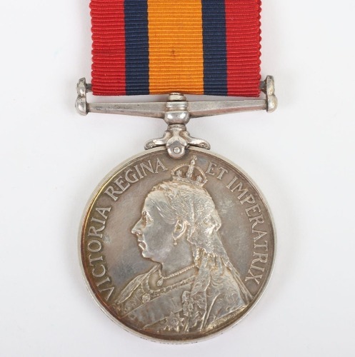 Queens South Africa Medal to the 3rd Battalion The Loyal North Lancashire Regiment