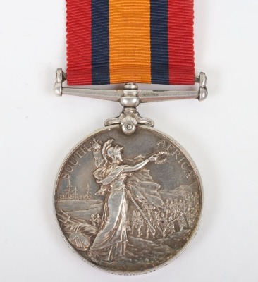 Queens South Africa Medal to the 3rd Battalion The Loyal North Lancashire Regiment - 3