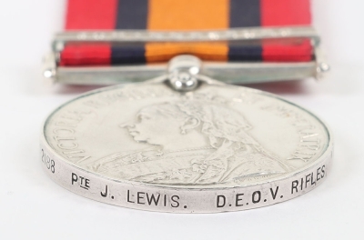 Queens South Africa Medal to the Duke of Edinburgh&rsquo;s Own Volunteer Rifles - 4
