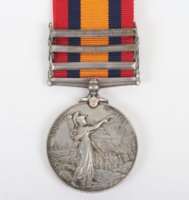 Queens South Africa medal to the Norfolk Regiment - 5