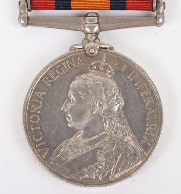 Queens South Africa Medal to the Loyal North Lancashire Regiment - 3