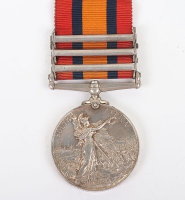 Queens South Africa Medal to the Loyal North Lancashire Regiment - 6