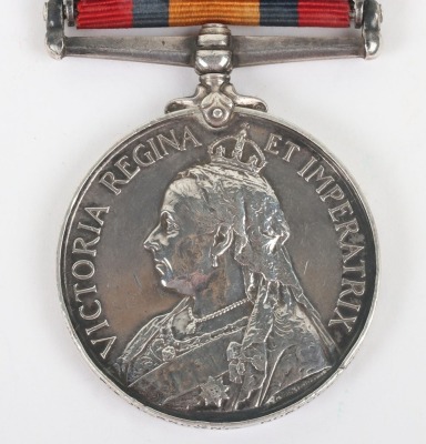 Queens South Africa Medal to the Norfolk Regiment for the 2nd Boer War, - 3