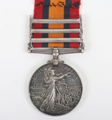 Queens South Africa Medal to the Norfolk Regiment for the 2nd Boer War, - 6