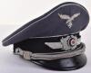 WW2 German Luftwaffe Officers Peaked Cap - 6