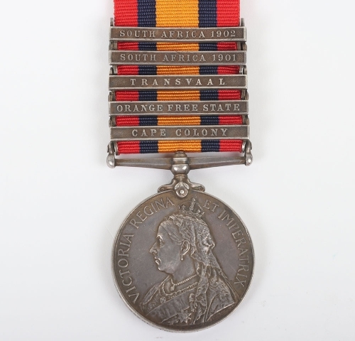 Queens South Africa Medal to the South African Constabulary