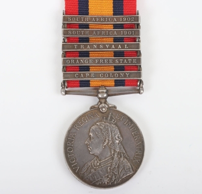 Queens South Africa Medal to the South African Constabulary