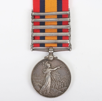 Queens South Africa Medal to the South African Constabulary - 4