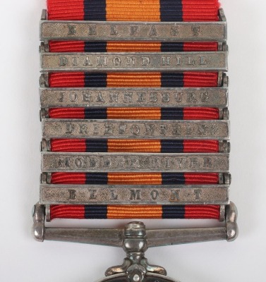Queens South Africa Medal to the Coldstream Guards for service in the 2nd Boer War, - 2