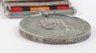 Queens South Africa Medal to the Coldstream Guards for service in the 2nd Boer War, - 4