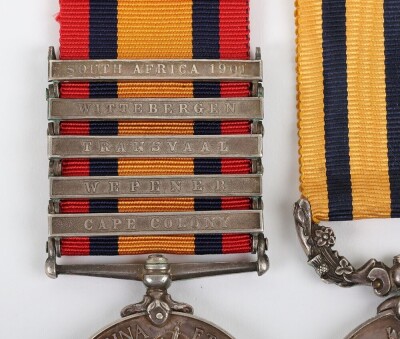 British South Africa Company Rhodesia 1896 and Second Boer War Officers Pair of Medals - 3