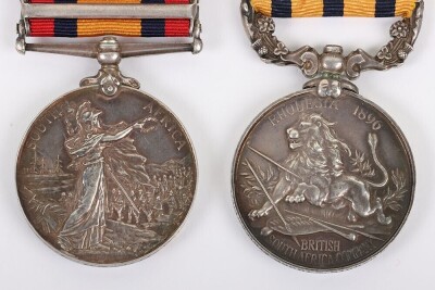 British South Africa Company Rhodesia 1896 and Second Boer War Officers Pair of Medals - 6