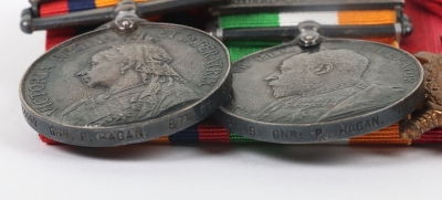 Boer War and WW1 &lsquo;Old Contemptible&rsquo; Medal Group of 6 to the Royal Field Artillery - 4