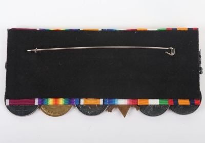 Boer War and WW1 &lsquo;Old Contemptible&rsquo; Medal Group of 6 to the Royal Field Artillery - 6